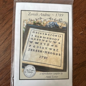 Zeresh Andrews - 1789 The Proper Stitcher Annie Turner