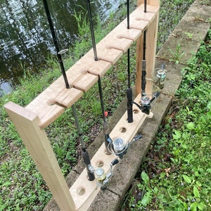 Fishing Rod Holder SVG File and Brief Plan