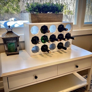 Wine Display Rack SVG