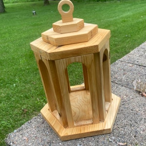 Gazebo Style Bird Feeder SVG File and Brief Plan