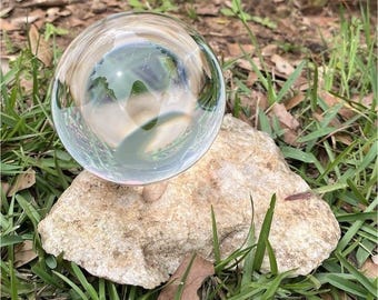 Clear Crystal Healing Sphere Ball