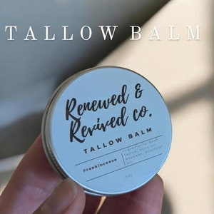 Tallow Balm (frankincense)