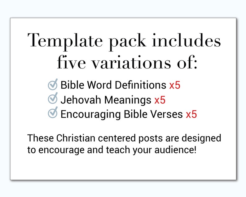 15 Canva Instagram Templates for Christian Church Social Media - Etsy