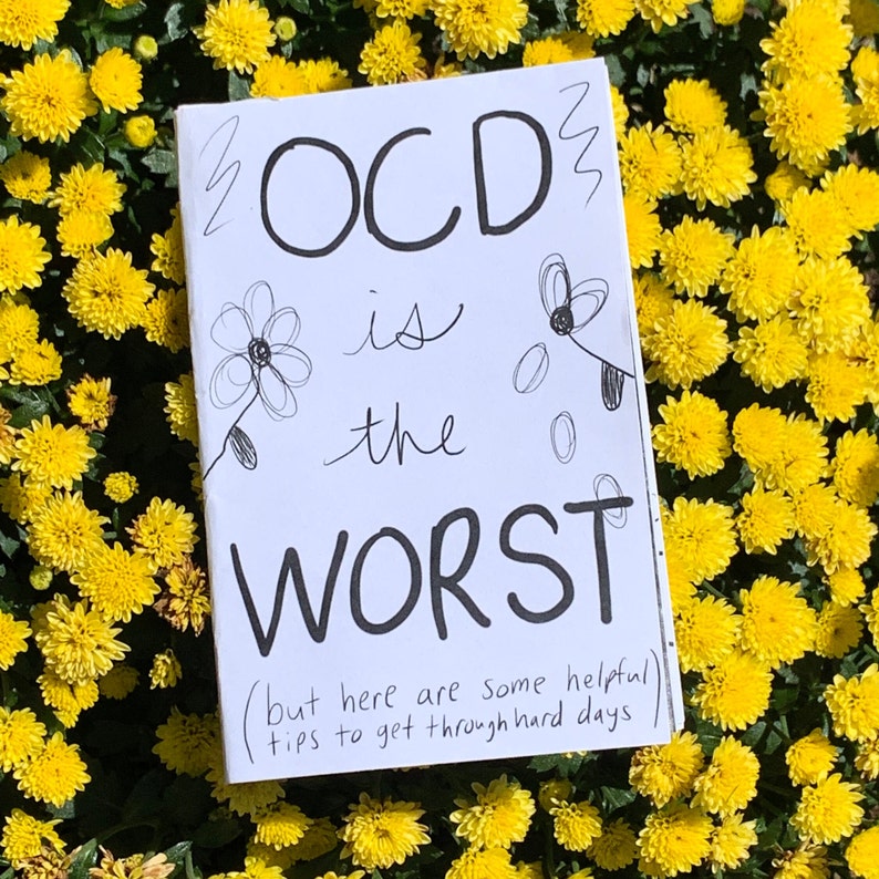 OCD is the worst a zine 【海外限定】 with helpful tips bad through 
