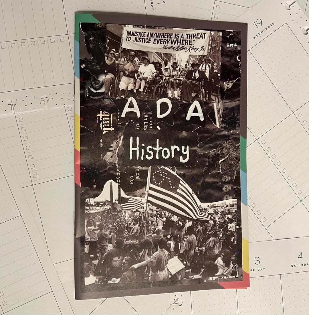 ADA History Zine// a Zine About the History of the Americans With ...