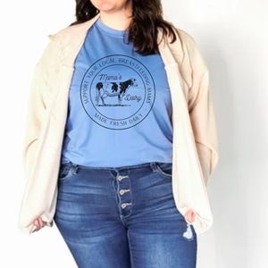 Support Your Local Breastfeeding Mama Breastfeeding Tshirt-Pumping Friendly