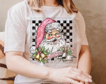 Christmas Santa Mom Breastfeeding Tshirt Nursing Friendly Pumping Friendly