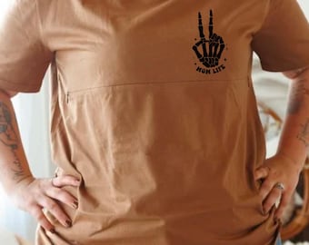 Used to be Cool  Breastfeeding shirt, nursing shirt, breastfeeding friendly, pumping friendly, mom shirt