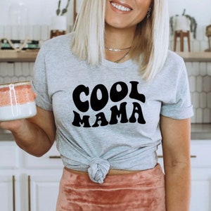 Cool Mom Puff Print Breastfeeding shirt, nursing shirt, breastfeeding friendly, pumping friendly, mom shirt