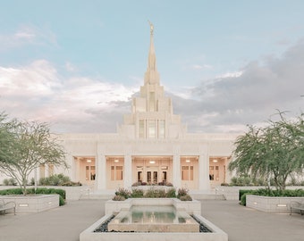 Phoenix Arizona Temple Photo Digital Art