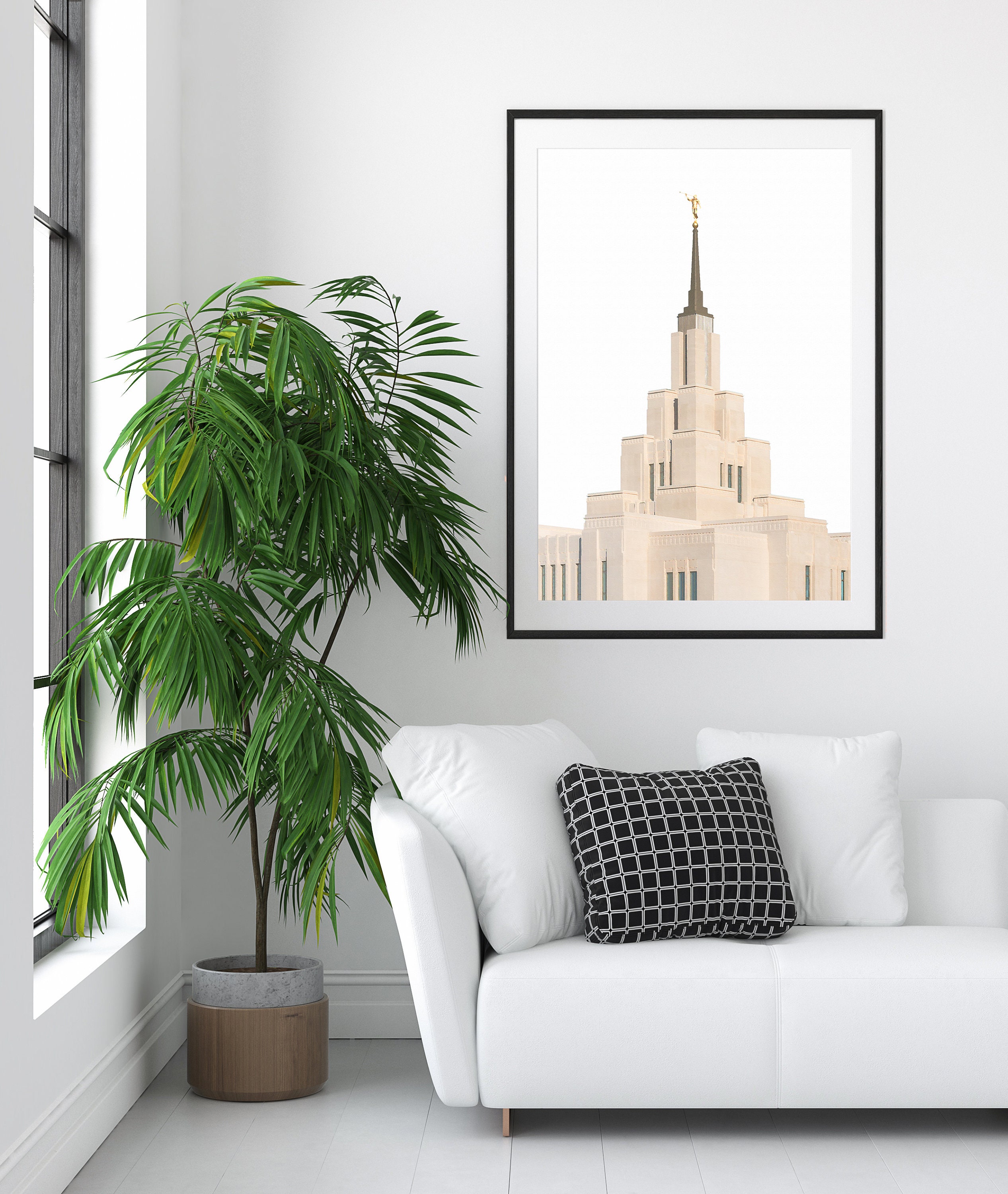 Saratoga Springs Utah Temple Photo Digital Art - Etsy