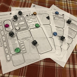 Paladin Charakterbogen Dungeons & Dragons 5e