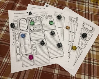 Druid Character Sheet Dungeons & Dragons 5e