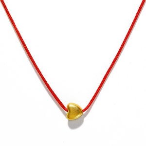 Red String Necklace