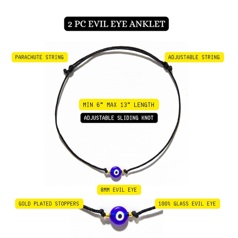 Evil Eye Anklet