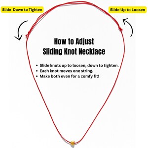 Red String Necklace