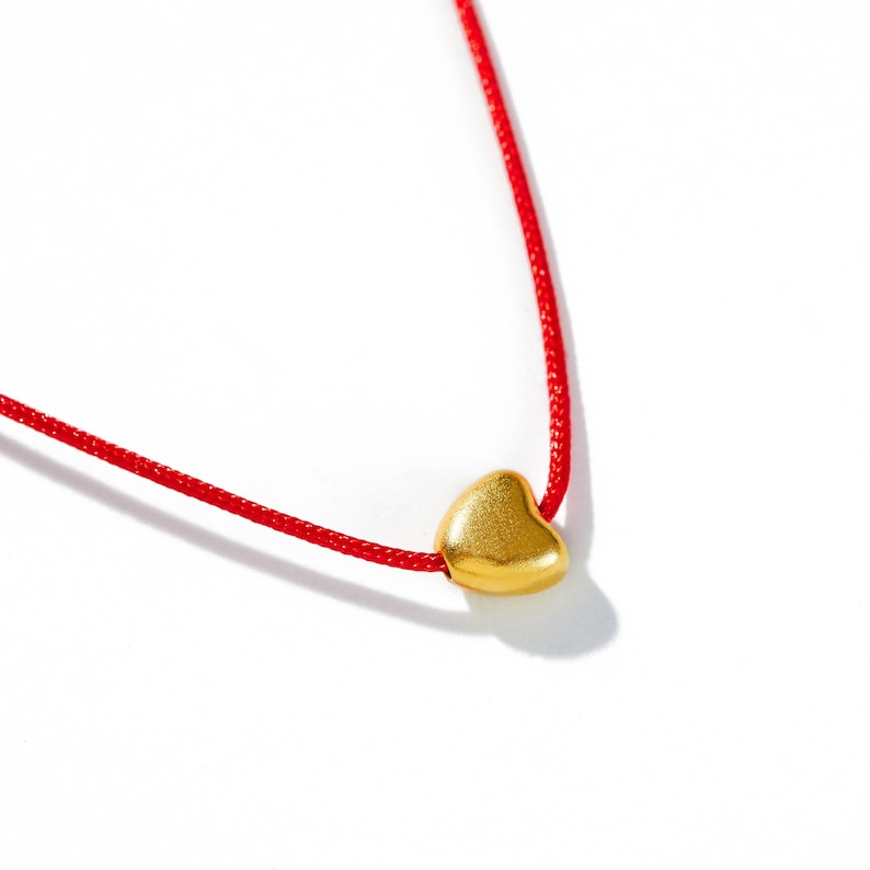Red String Necklace