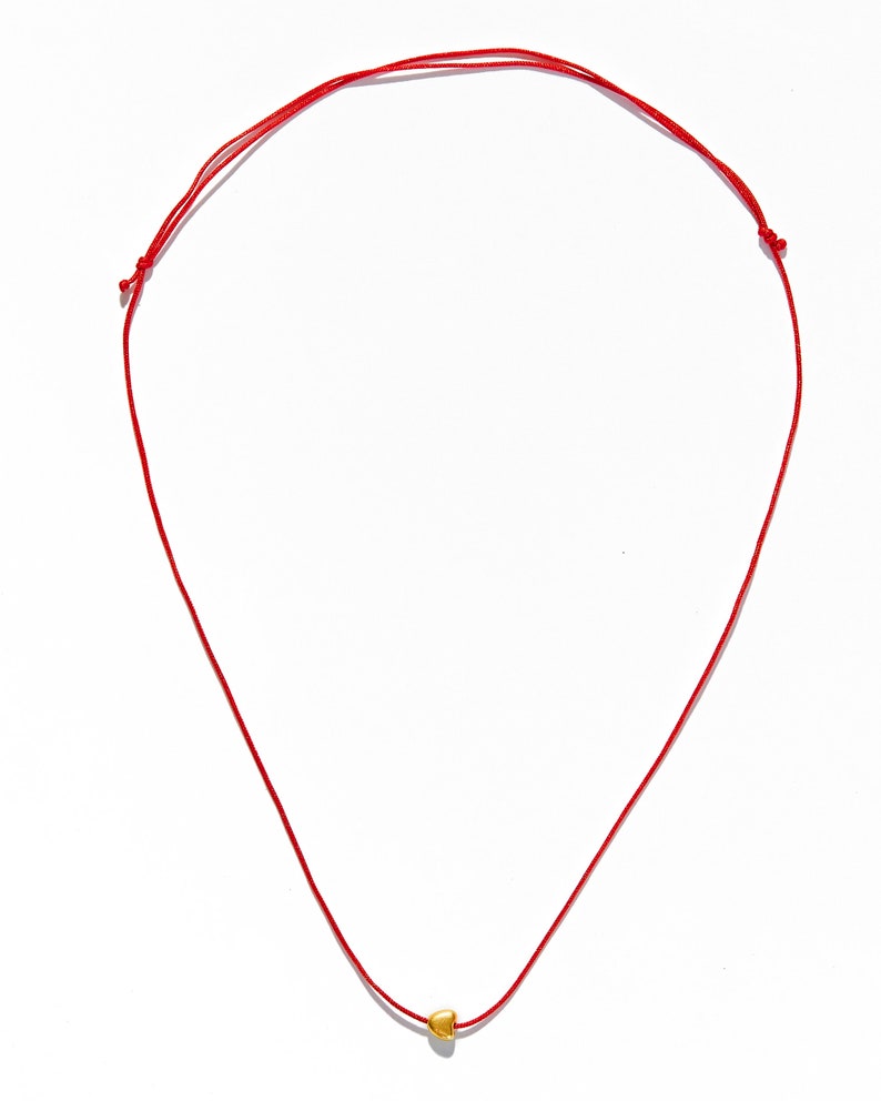 Red String Necklace