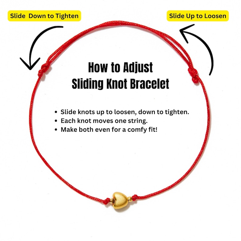 red string bracelet