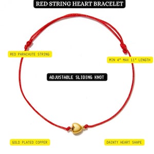 red string bracelet