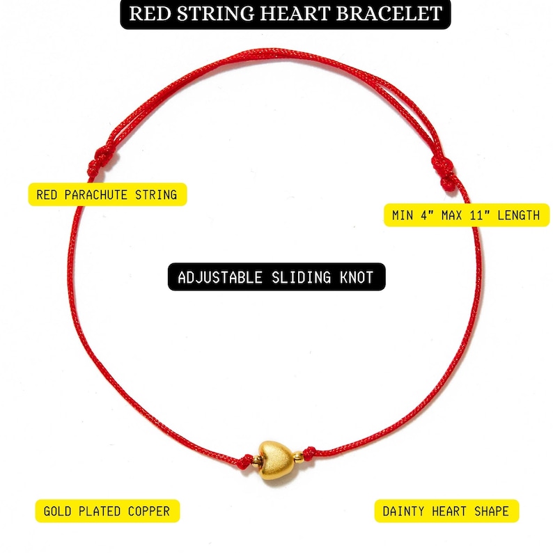 red string bracelet