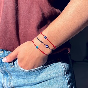 evil eye bracelet for women, mal de ojo bracelet, red bracelet for potection, red string bracelet, protection bracelet