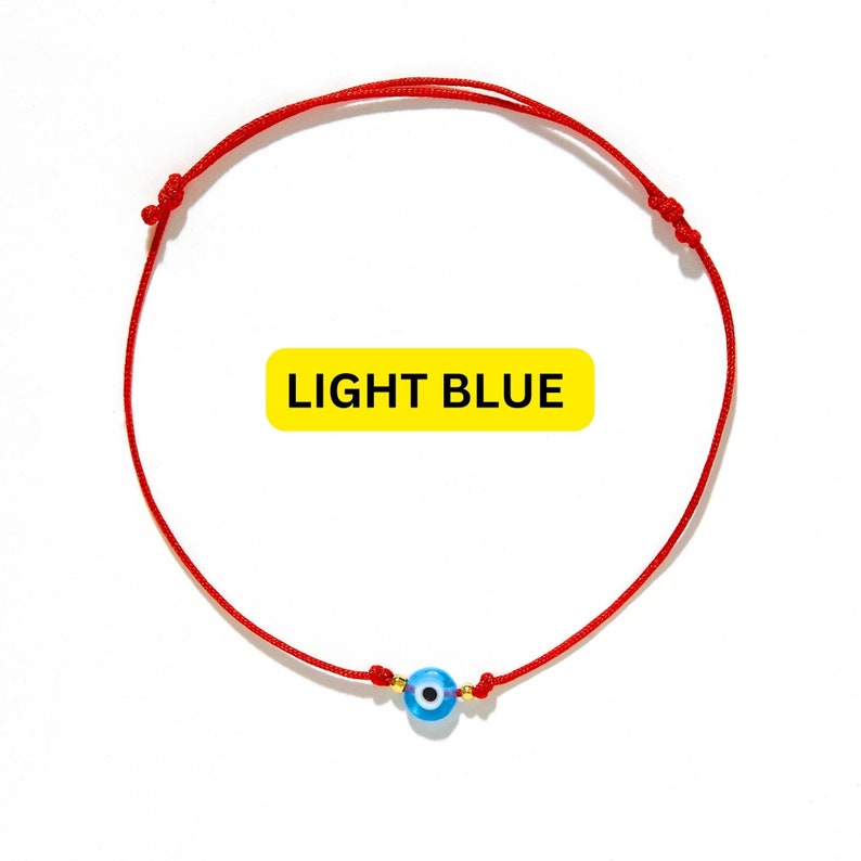 light blue evil eye
