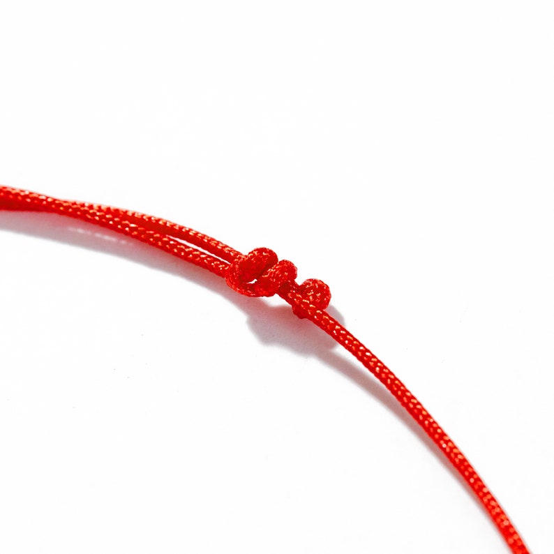 Red String Necklace