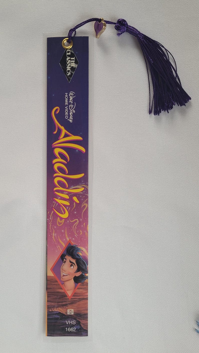 Bookmark Made From VHS Movie Spine | Nostalgia | Handmade, Repurposed ...