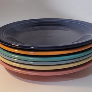 Fiesta Dinner Plate in Various Colors by Homer Laughlin China Co. | Post-1986 | 1990s - 2000s | Retired | Price Per Piece