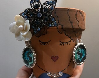 Horoscope Theme Terra Cotta Custom Planter Pot