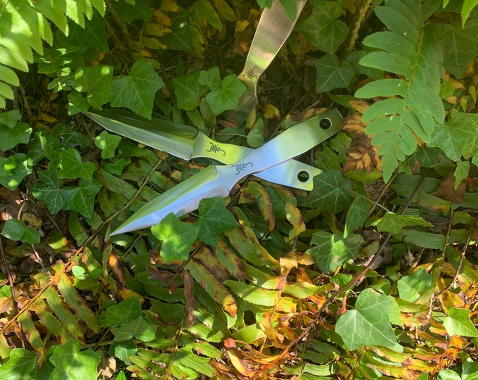 Throwing Knives Etsy