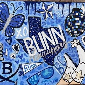 Blinn Custom College Spirit Painting
