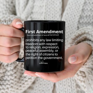 2nd Amendment Tumbler Gift for Men Mens Coffee Cups Political Mens