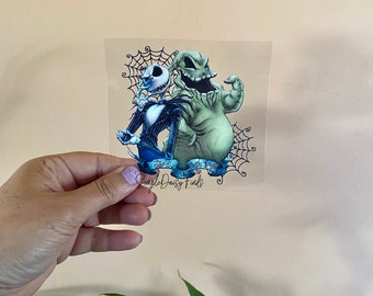 Uvdtf jack halloween decals | uvdtf boogieman decal | uv dtf 4 inch decals | uv dtf Halloween stickers | Jack halloween uvdtf
