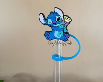 Stitch Straw Topper: 10mm Tumbler Straw Cover