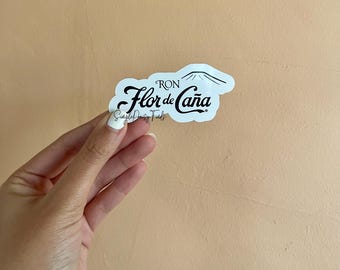 Flor de Caña Magnet, Nicaragua Ron, Fridge Magnets Nicaragua Decor