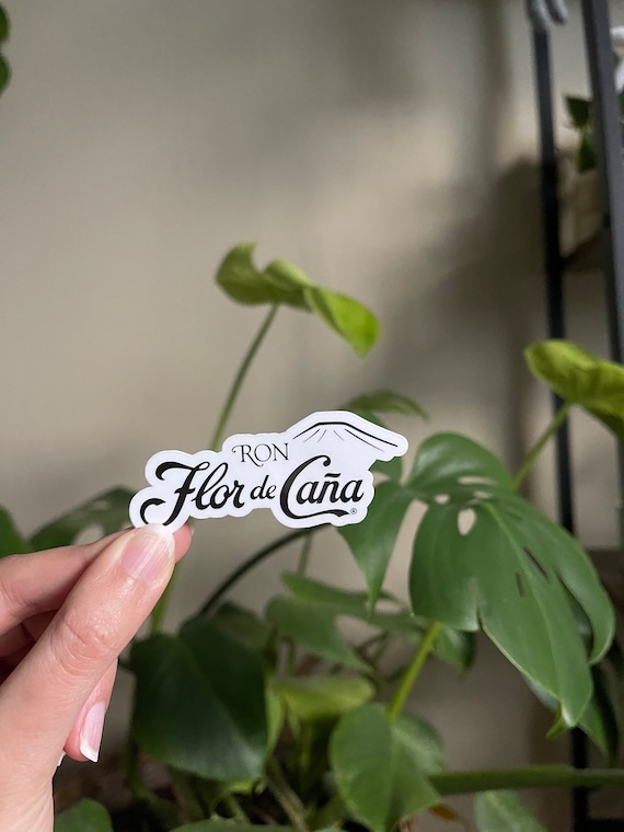 Flor de Caña Sticker: Nicaragua Ron, Vinyl Decal