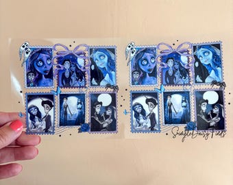 Corpse Bride UV DTF Cup Wrap: Halloween uvdtf cup and tumbler stickers