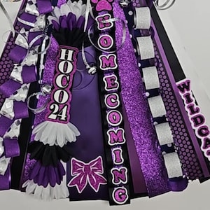 Homecoming mum letters | Homecoming cutouts | Mum cutouts | Big letters for a mum | Big Homecoming Mum letters