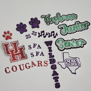 Homecoming mum placard | centerpiece for mum | mum accessories | personalized mum accessories