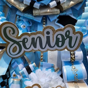 Homecoming mum Custom cutouts | Homecoming junior cutouts | Mum Freshman cutouts | Sophomore  die cuts for a mum | Senior  Mum cutouts