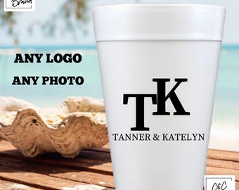 Personalized Party Cups • Custom Printed Foam Cups, Any Occasion