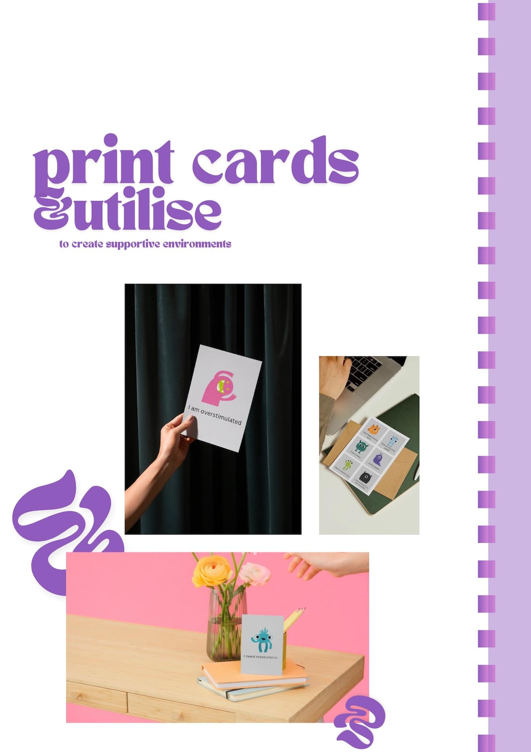 Helpcard Support Cards - Communicate Your Needs Non-verbally - Etsy
