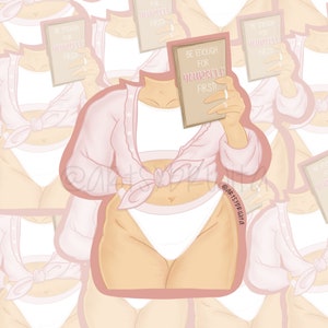 Be Enough For Yourself First Sticker, Sticker, Plus Size Sticker, Fat Sticker, Body Positive Sticker, Self Love Sticker