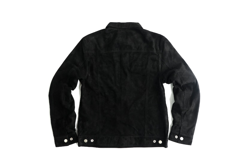 Goat Suede Jacket Top Quality Men Jacket Women Leather Jacket Brown