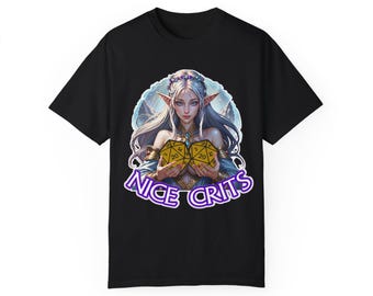 Nice Crits Cleric Shirt: DnD Paladin T-Shirt