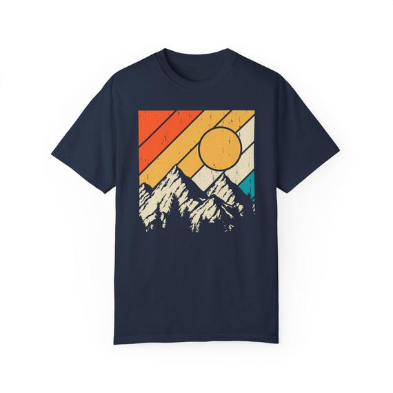 Retro Vintage Sunset Mountain New Mexico T-Shirt Retro Vintage Sunset Mountain New Mexico T-Shirt