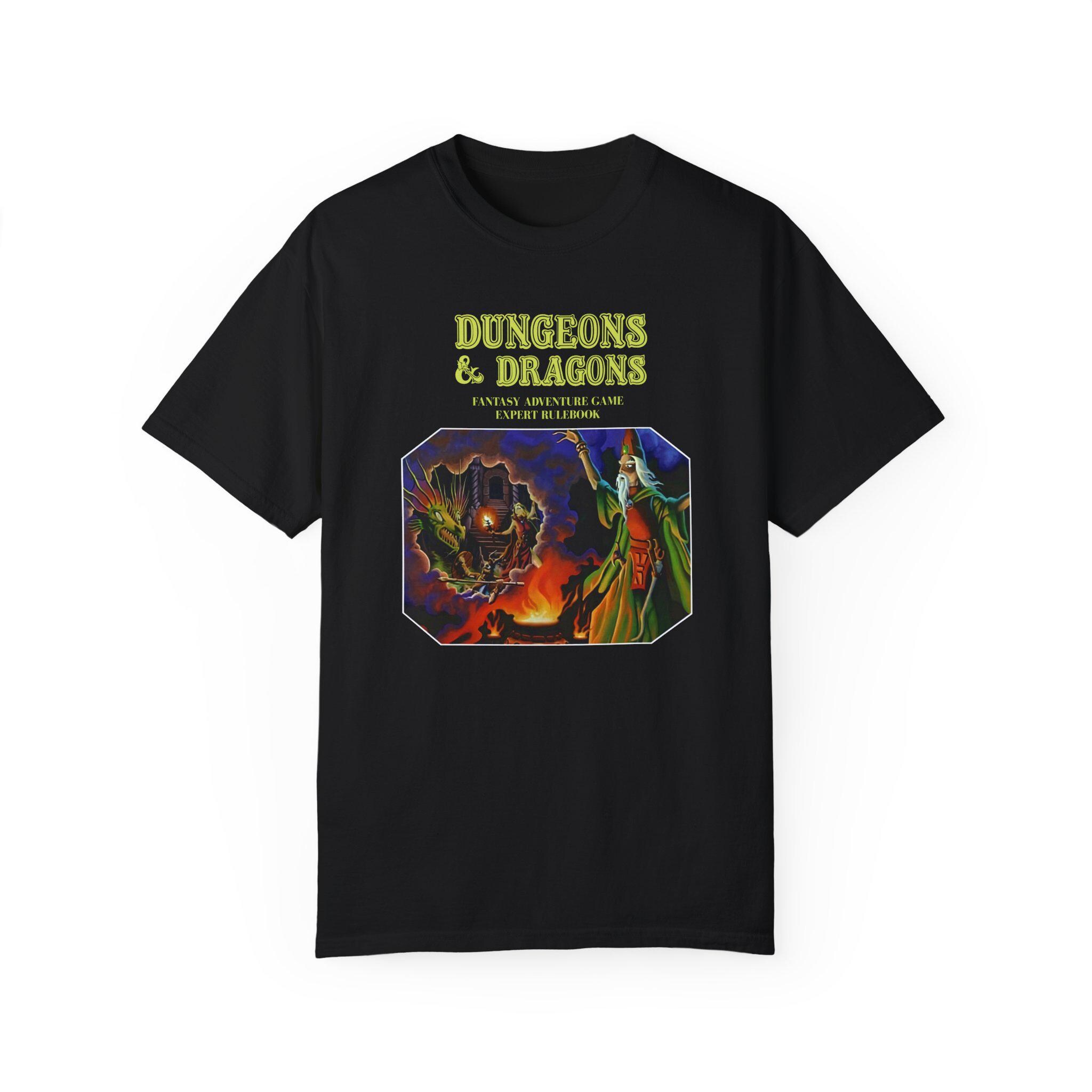 Retro Dungeons and Dragons Art T-shirt: 1980s TTRPG Gamer Tee - Etsy