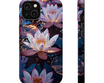 Floral iPhone 17 Case: Impact-Resistant Lotus Flower Design